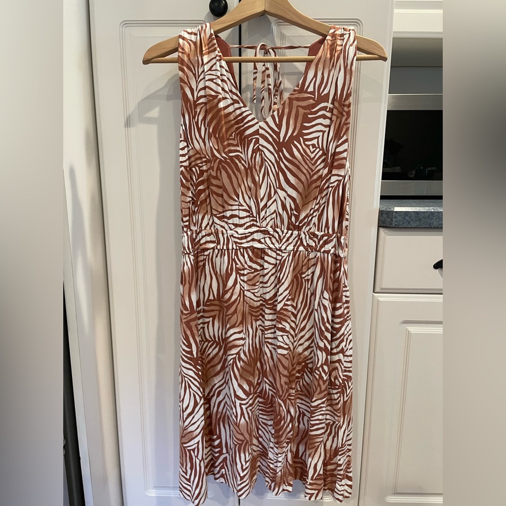 Soma | Tie Back Dress Large NWT